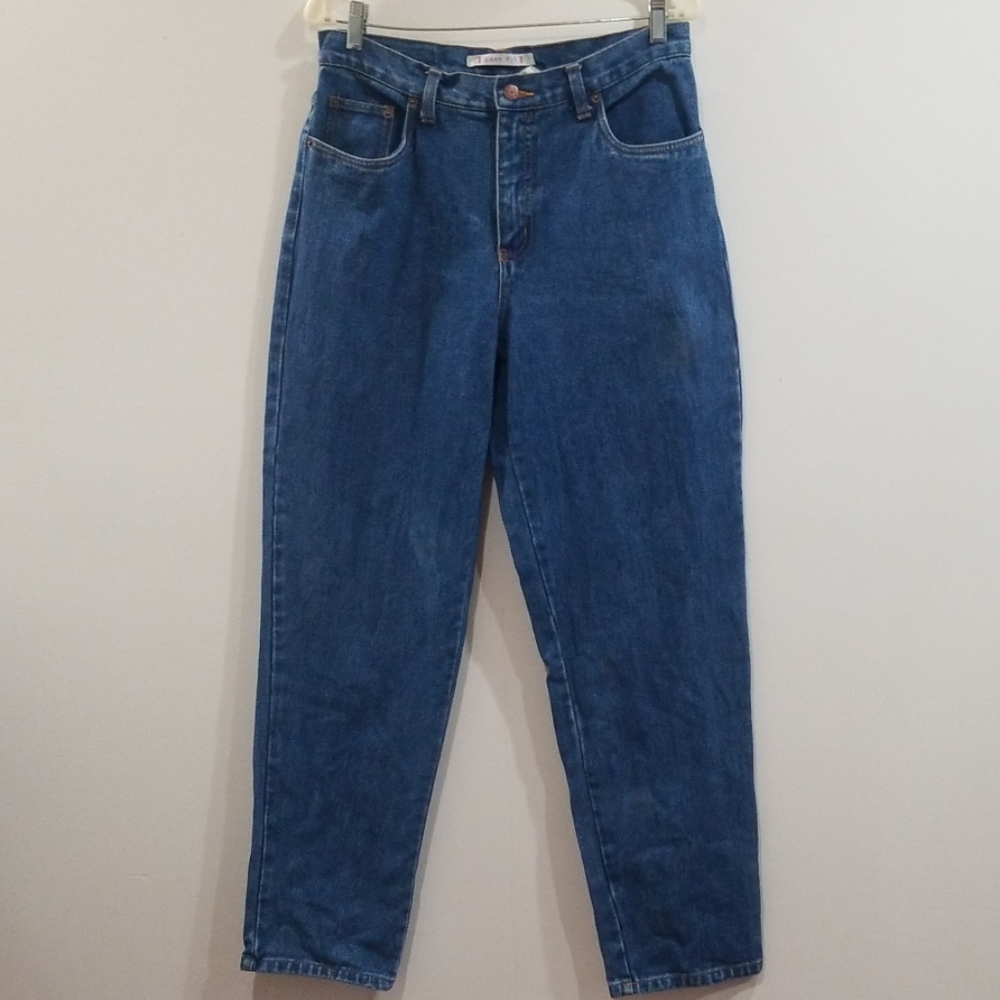 Bill Blass easy fit straight leg jeans size 10